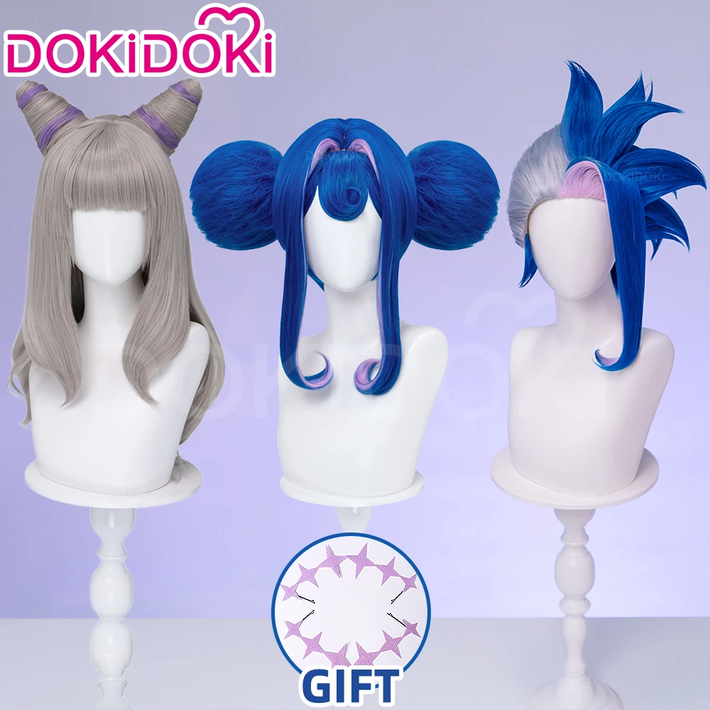 Anime Cosplay Blue Hair - EN STOCK Peluca Guinevere Olivia Anime