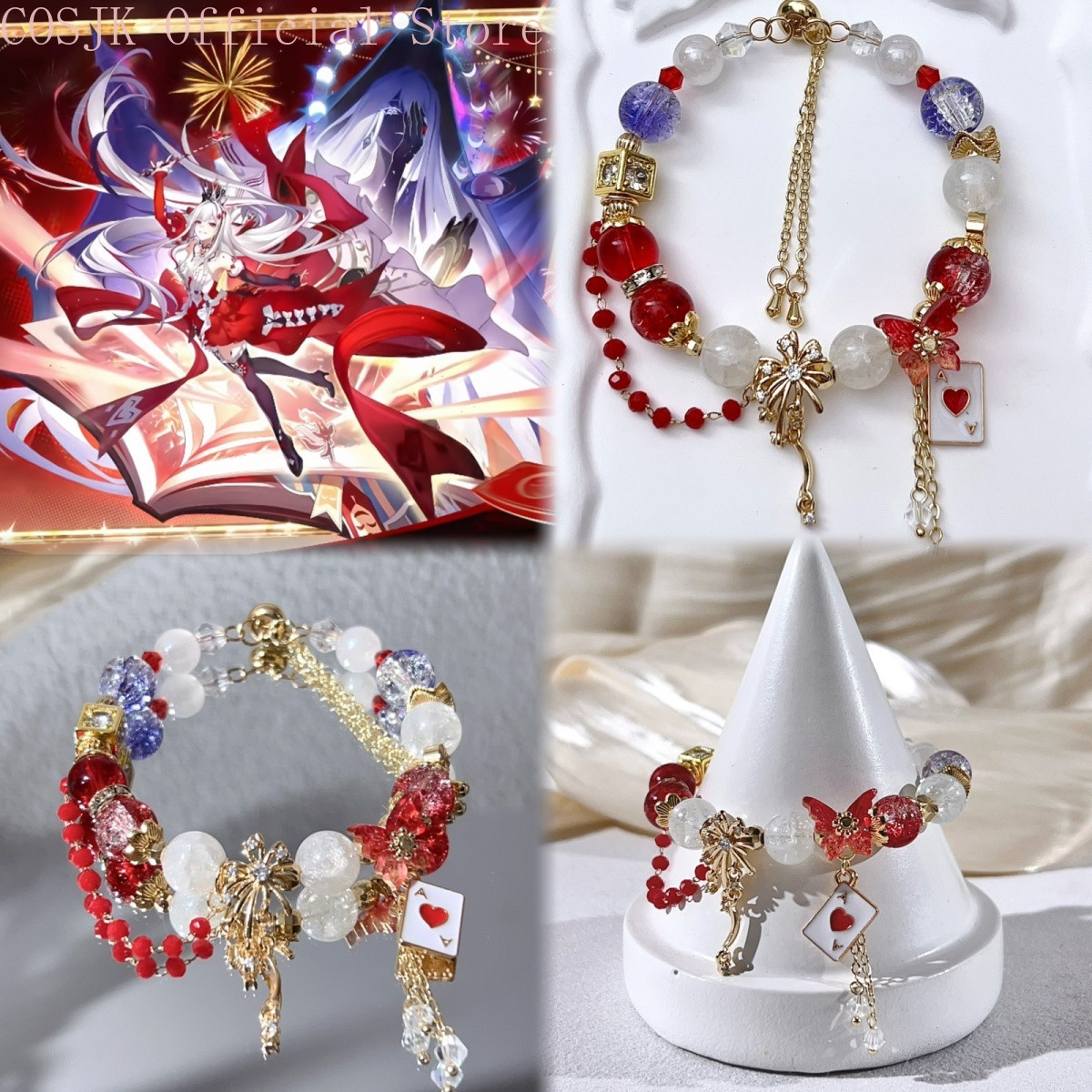 Anime Cosplay Couple - Juego Honkai: Star Rail, pulseras hechas