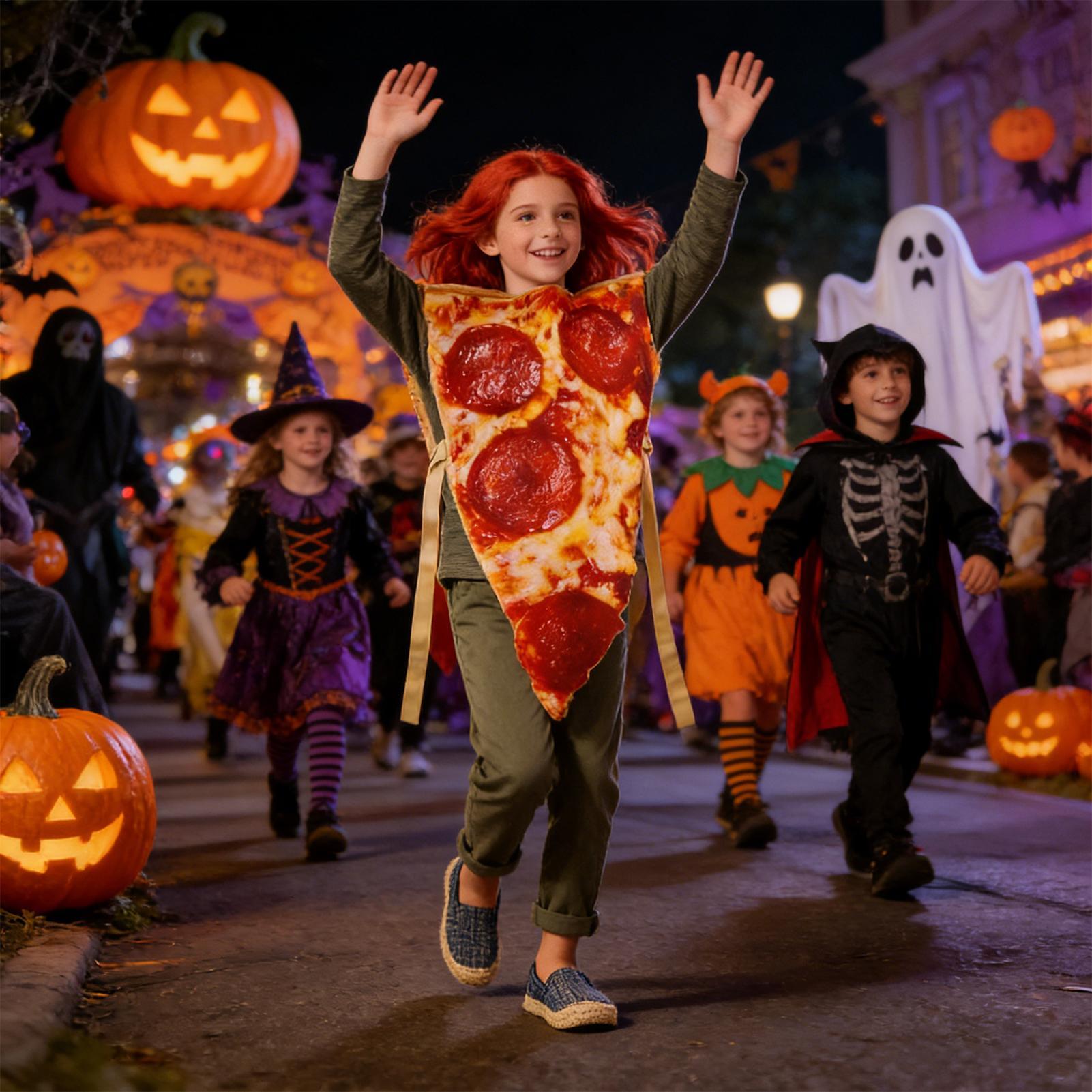 Disfraz de Pizza para Hallowee - Anime Cosplay Couple reseña y precio