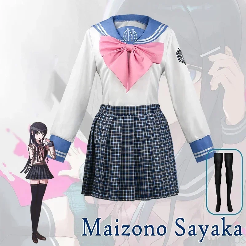 Cosplay de Maizono Sayaka, dis - Anime Cosplay Jumpsuit reseña y precio