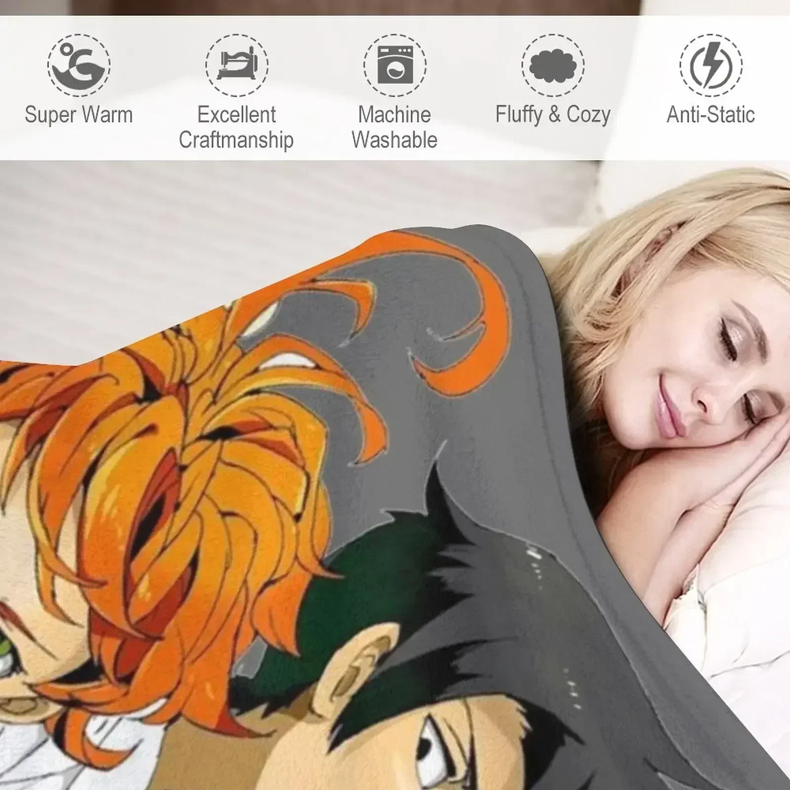 Manta Decorativa de The Promis - Anime Cosplay Idea reseña y precio