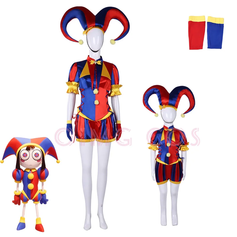 Disfraz de Cosplay de Pomni de - Anime Cosplay Jumpsuit reseña y precio
