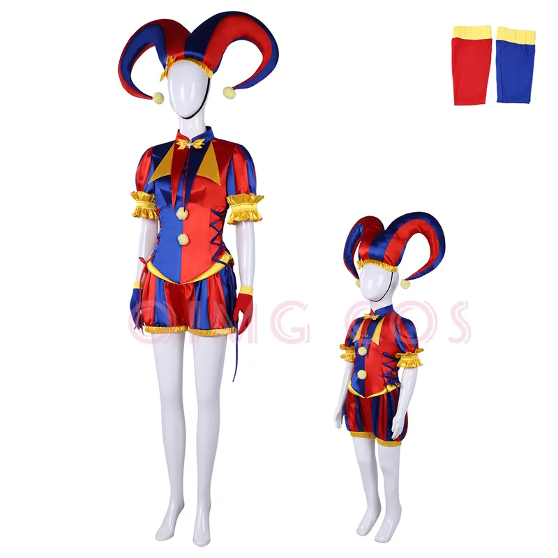 Disfraz de Cosplay de Pomni de - Anime Cosplay Jumpsuit reseña y precio